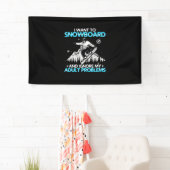 Ich Wollte auf Snowboard Banner (Insitu)