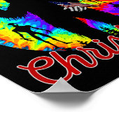 Ich Wollte Bigfoot & Außerirdischen für Weihna Poster (Ecke)