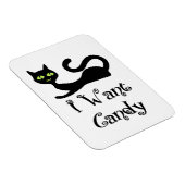 Ich Wollte Candy Cat Magnet (Rechte Seite)