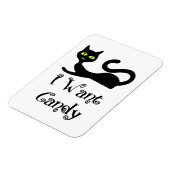 Ich Wollte Candy Cat Magnet (Linke Seite)