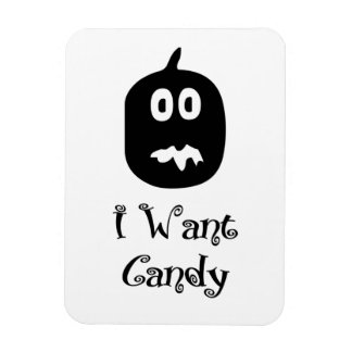 Ich Wollte Candy Pumpkin Magnet