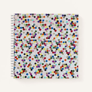 Ich Wollte Candy Square Notebook Notizblock