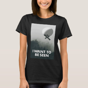Ich wollte, chinesischer Spy Balloon zu sehen T-Shirt