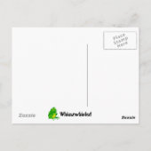 Ich Wollte Cowboy-Süße zu sein Postkarte (Rückseite)