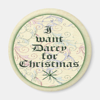 Ich Wollte Darcy zu Weihnachten Magnet