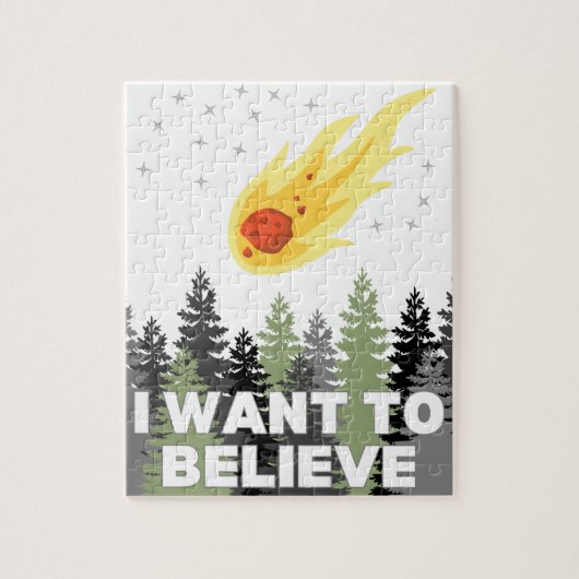 Ich Wollte, das Asteroiden-Puzzle zu glauben Puzzle (Vertikal)