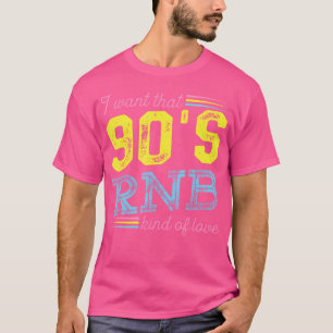 Ich Wollte das Musikshirt der 90er Rb-Liebe T-Shirt