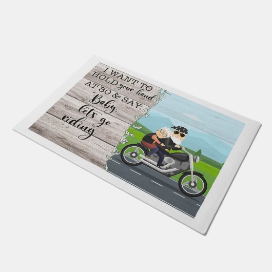 Ich Wollte, deine Hand zu halten und zu sagen, zu Fußmatte (Schrägansicht)