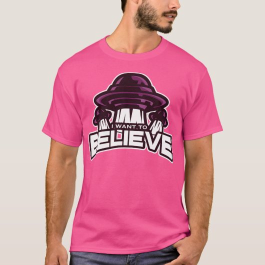 Ich Wollte, Design zu glauben T-Shirt (Vorderseite)