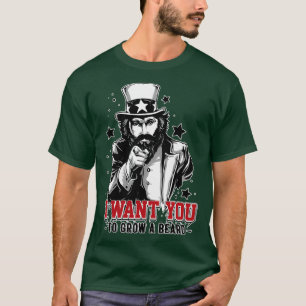 Ich wollte dich als Bartträger T-Shirt