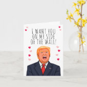 Ich Wollte dich auf meiner Seite des Valentins Karte (Gelbe Blume)