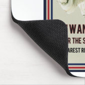 ICH WOLLTE DICH MOUSEPAD (Ecke)