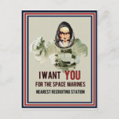 ICH Wollte DICH Postkarte (Vorderseite)