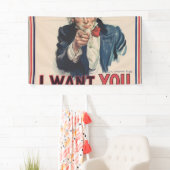 Ich Wollte dich Uncle Sam Banner (Insitu)