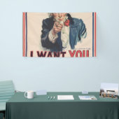 Ich Wollte dich Uncle Sam Banner (Messeveranstaltung)