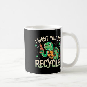 Ich Wollte dir, den Platz des Umweltaktivismus Rec Kaffeetasse
