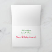 Ich wollte dir einen Kuchen schicken... Karte (Innenseite)