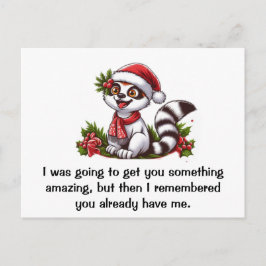 Ich wollte dir etwas phantastisches besorgen postkarte