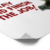 Ich Wollte dir FDR — Onkel Sam WWII Poster (Ecke)