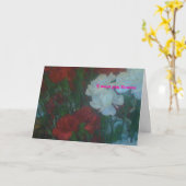 Ich wollte dir für immer Grußkarten Karte (Gelbe Blume)