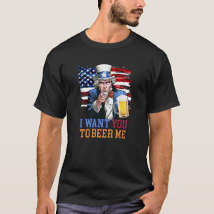 Ich Wollte dir, mir ein Bier zu besorgen, USA Summ T-Shirt