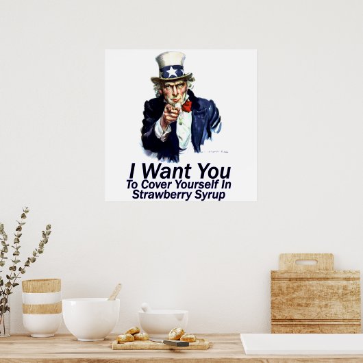 Ich Wollte dir: um dich selbst zu bedecken Poster (Küche)