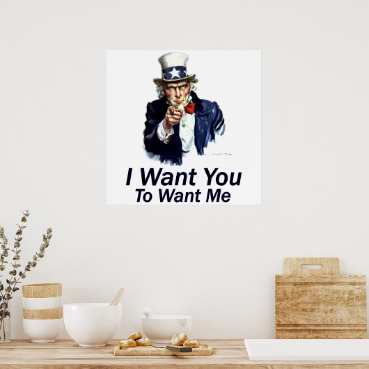 Ich Wollte dir: um mir Poster Wollen (Küche)