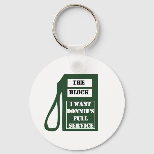 Ich Wollte Donnies Full Service Schlüsselanhänger (Vorderseite)
