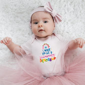 Ich wollte, ein Dinosaurier-Mädchen zu sein Baby Strampler