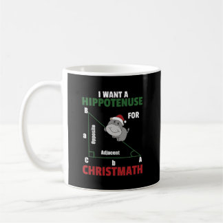 Ich Wollte ein Hippo für Weihnachten Niedlichen Hi Kaffeetasse