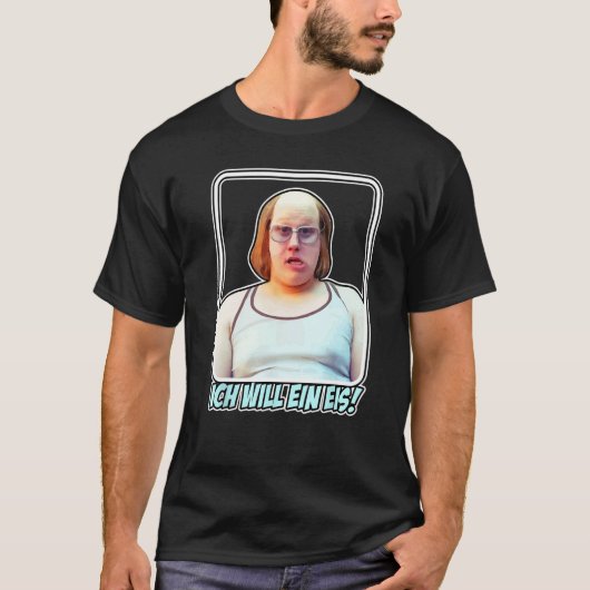Ich Wollte eine EIS Andy Idea Nerd Geek Großbritan T-Shirt (Vorderseite)