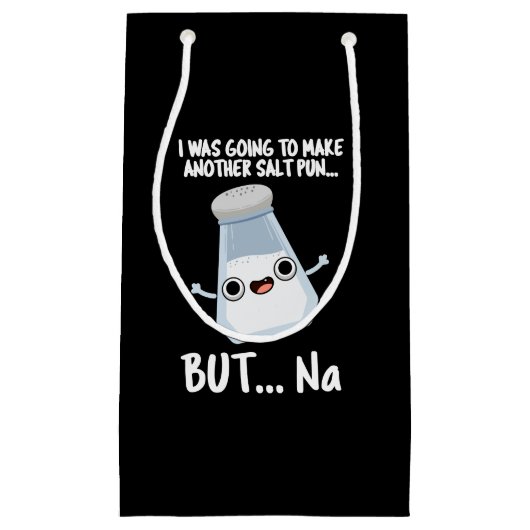 Ich wollte eine Salzpuppe machen, aber eine dunkle Kleine Geschenktüte (Vorderseite)