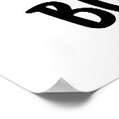 Ich wollte eine Salzpuppe machen, aber ich Poster (Ecke)