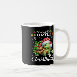 Ich Wollte eine Schildkröte für Weihnachten Niedli Kaffeetasse