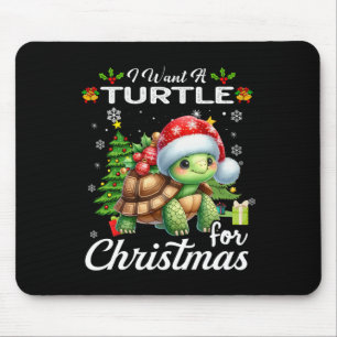 Ich Wollte eine Schildkröte für Weihnachten Niedli Mousepad