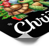 Ich Wollte eine Schildkröte für Weihnachten Niedli Poster (Ecke)