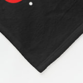 Ich Wollte einen Dalmatiner für den Weihnachtsbesi Fleecedecke (Ecke)