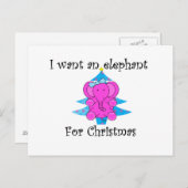 Ich wollte einen Elefanten zu Weihnachten (Vorne/Hinten)