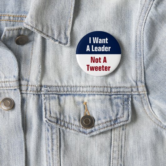 Ich Wollte einen Führer nicht einen Tweeter - Anti Button (Beispiel)