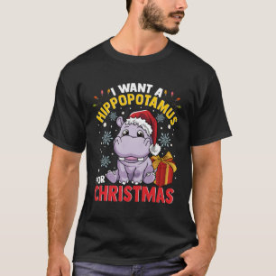 Ich Wollte einen Hippopotamus für T-Shirt