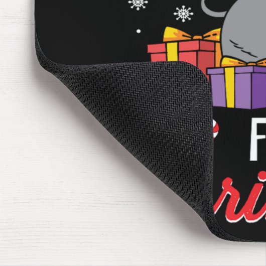 Ich Wollte einen Hippopotamus für Weihnachten Funn Mousepad (Ecke)