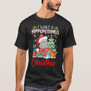 Ich Wollte einen Hippopotamus für Weihnachten Nied T-Shirt