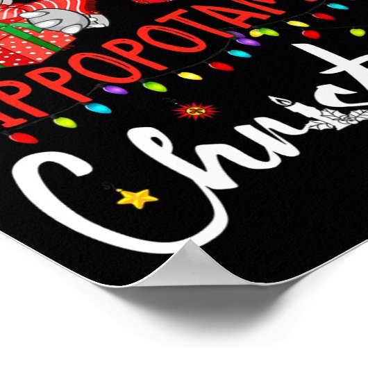 Ich Wollte einen Hippopotamus für Weihnachten Paja Poster (Ecke)