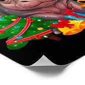Ich Wollte einen Hippopotamus für Weihnachten Poster (Ecke)