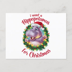 Ich Wollte einen Hippopotamus für Weihnachten Weih