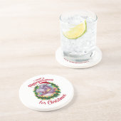 Ich Wollte einen Hippopotamus für Weihnachten Weih Getränkeuntersetzer (Seite)