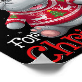 Ich Wollte einen Hippopotamus für Weihnachten Weih Poster (Ecke)