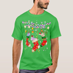 Ich Wollte einen Hippopotamus für Weihnachten Weih T-Shirt