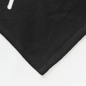 Ich Wollte einen Hippopotamus Weihnachten Pajamas Fleecedecke (Ecke)