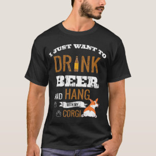 Ich Wollte einfach, Bier zu trinken und mit meinem T-Shirt